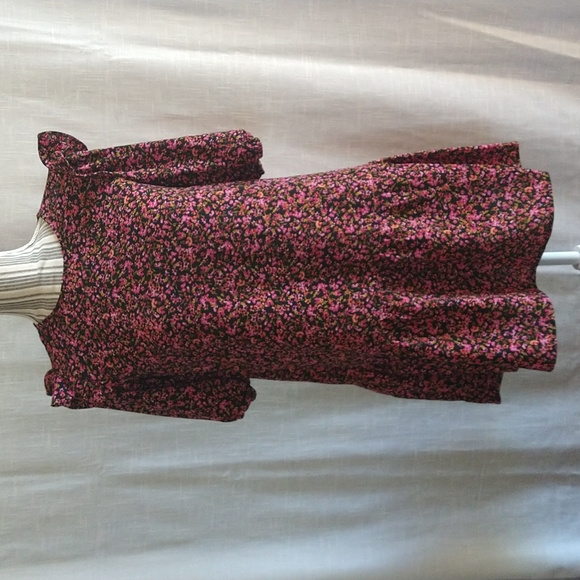 H&M autumn floral mini dress size Xsmall - Picture 4 of 13